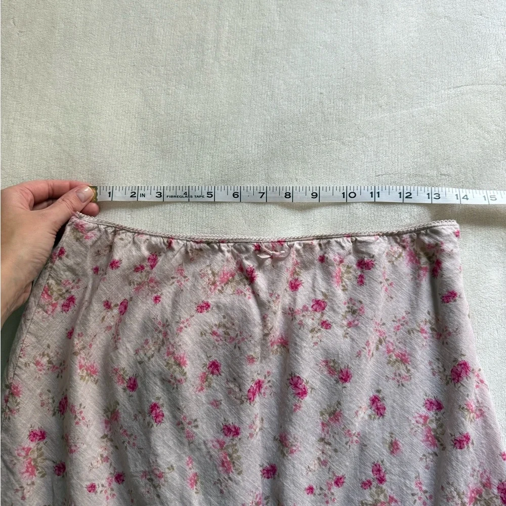 Pink Rose | Floral Matching Skirt Set